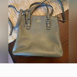 Kate Spade Gray Leather Crossbody
